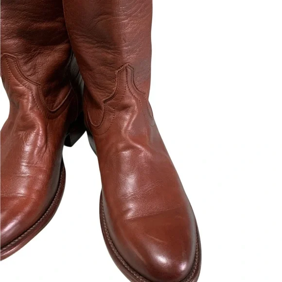Tecovas The Harper Calf Skin Leather Boots- 8 EUC!! - Picture 4 of 12